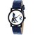 idivas 10 Blue Synthetic Strap White Dial Analog Watch For Men 6 MONTH WARRANTY