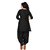 Black Color Cotton Embroidered Unstitched Patiyala Salwar Suit (black kudi)
