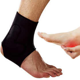 1 X Leg Ankle Joint Muscle Protection Brace Support Sports Bandage Guard Gym -ST06.