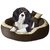 Moodmax Ultra Soft Highly Durable ( Round ) Velvet Sofa-Style Bed For Dogs And Cats