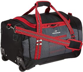 Princeware Sparta- 55 Duffle Trolley(Black)