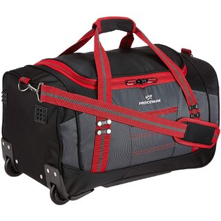 Princeware Sparta- 55 Duffle Trolley(Black)