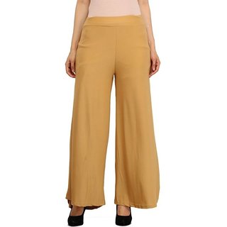 Golden colour Causal dailly wear palazzo  pant