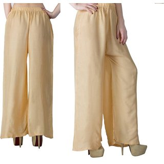 Sharara  Skin /Gold colour of palazzo pant and trousers on 149