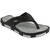 Edee Men's Black Flip Flops
