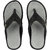 Edee Men's Black Flip Flops