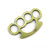 Brass Metal Alloy Knuckle Punch Duster for Martial Arts and Self Defence