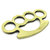 Brass Metal Alloy Knuckle Punch Duster for Martial Arts and Self Defence
