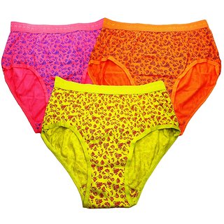 Varsha Fine Cotton Panties - Pack of 3