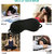 Healthgenie 100 Silk, Super Smooth Sleep Mask with Adjustable Strap and Blind Fold Eye Mask (Black)
