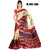 Svb Sarees Red Colour Taffeta Sarees Without Blouse piece