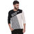 Campus Sutra Men's Grey Printed T-shirt
