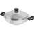 Xifo Queen 7-ply Stainless Steel Wok with Lid and Free Accessories (Kadai)