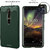Stuffcool Soft Flexible TPU Armour Back Case Cover for Nokia 6 (2018) - Green