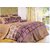 Welhouse India 100% Cotton 1 Double Bed Sheet With 2 Pillow Covers