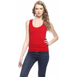 RED Tank Top /Camisole Sando for Women