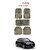 Auto Addict Car Rubber PVC Car Mat 6204 Foot Mats Smoke Color for Mahindra Xylo