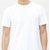 BRASS Lukz white round neck T-Shirt