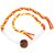 Yuvi Shoppe Rakhi for brother Rudraksha Rakhi 5 Faced large original Rudraksha religious and Rudraksh rakhi whith crysta