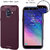 Stuffcool Soft Flexible TPU Armour Back Case Cover for Samsung Galaxy A6 (2018) - Cherry