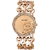 Austere Premium Quality Rose Gold Color Analog Women's Watch With Metal Chain: AWW-BLA-171717