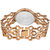Austere Premium Quality Rose Gold Color Analog Women's Watch With Metal Chain: AWW-BLA-171717