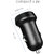 Stuffcool Atom 2.1A Single USB Car Charger for Smartphones - Black