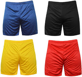 Sports Polyester Multi-colour Shorts,Swimming Shorts,Gym Shorts,Barmunda Combo 3