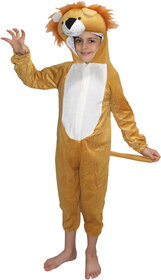 Kaku Fancy Dresses Lion Wild Animal Costume For Kids Annual function/Theme Party/Competition/Stage Shows/Birthday Party Dress