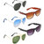 Zyaden Combo of  5 Aviator, Aviator, Aviator, Wayfarer & Wayfarer Sunglasses-Combo 3163