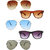 Zyaden Combo of  5 Aviator, Aviator, Aviator, Wayfarer  Wayfarer Sunglasses-Combo 3181