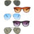 Zyaden Combo of  5 Aviator, Aviator, Aviator, Wayfarer  Wayfarer Sunglasses-Combo 3192