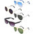 Zyaden Combo of  5 Aviator, Aviator, Aviator, Round & Wayfarer Sunglasses-Combo 3207