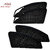 Auto Addict Zipper Magnetic Sun Shades Car Curtain For Hyundai Verna Fluidic