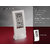 Table Clock -  A86 -See thru See ( White) 		 			