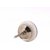 THE HOME CERAMIC KNOB 757 LINNING WHITE  PURPLE