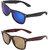 Zyaden Combo of 2 Wayfarer Sunglasses