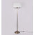 The Light Store Brass Floor Lamp - Golden, 40 W.