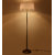 The Light Store Brass Floor Lamp - Golden, 40 W.