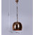 The Light Store Steel Pendant - Brown, 40 W.