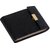 Wildantler Men Black Artificial Leather Card Holder (6 Card Slot)