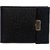 Wildantler Men Black Artificial Leather Card Holder (6 Card Slot)