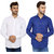Black Bee Solid Casual Shirts For Men