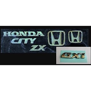 Buy LOGO HONDA CITY ZX GXI MONOGRAM EMBLEM CHROME family pack