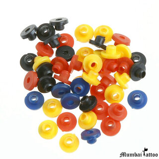 MUMBAI TATTOO RUBBER NIPPLE GROMMENTS (100 PCS)