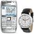 (Refurbished) Nokia E71 (Single Sim, 2.4 inches Display) -  Superb Condition, Like New