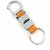Latest KTM leather Locking keychain bike key ring for Boys Men metal keychain