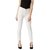 Miss Chase Women's White Skinny High Rise Clean Look Bleached Regular Length Stretchable Denim Jeans