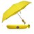 ZURU BUNCH Folding Portable Sun, Rain Umbrella For Outdoor In Banana Shape-Yellow Umbrella