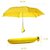 ZURU BUNCH Folding Portable Sun, Rain Umbrella For Outdoor In Banana Shape-Yellow Umbrella